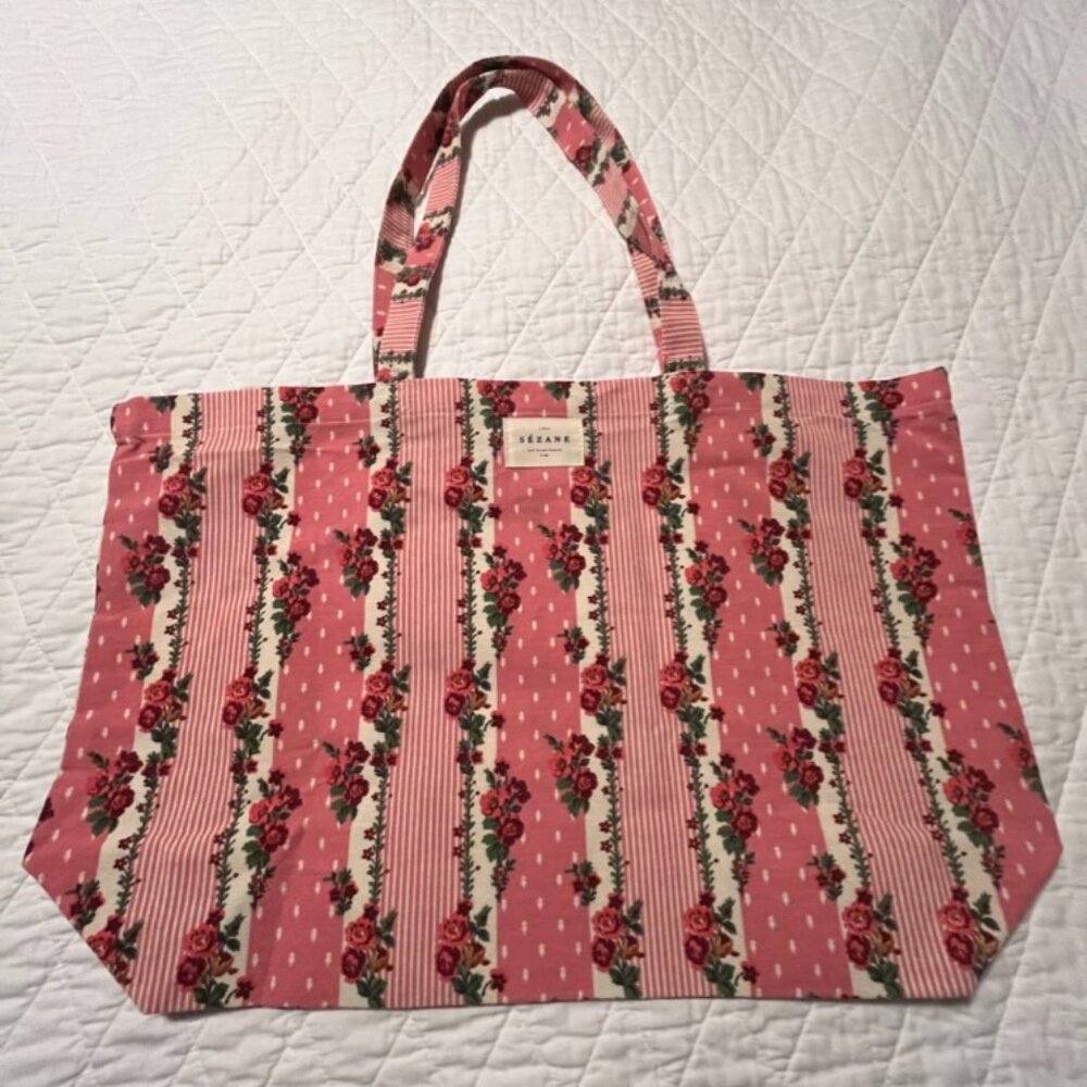 Sezane cotton tote bag